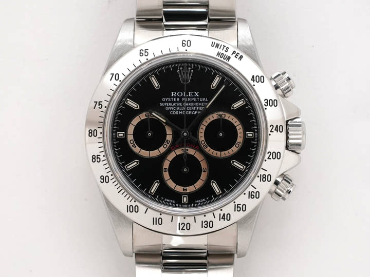 ロレックス デイトナ エルプリメロ Ref.16520 ステンレススチール ブラック文字盤