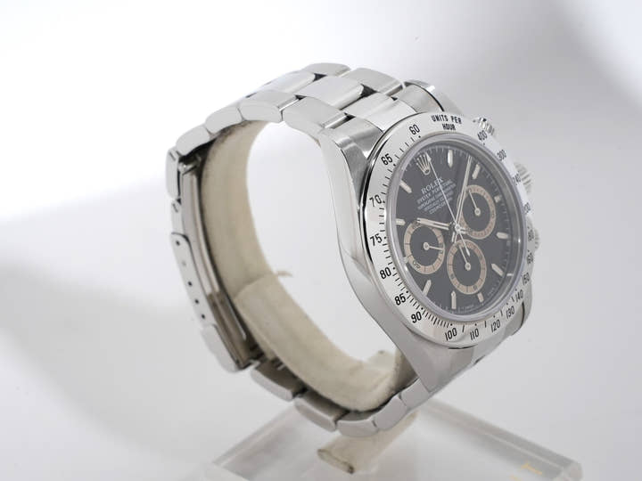 ロレックス デイトナ エルプリメロ Ref.16520 ステンレススチール ブラック文字盤