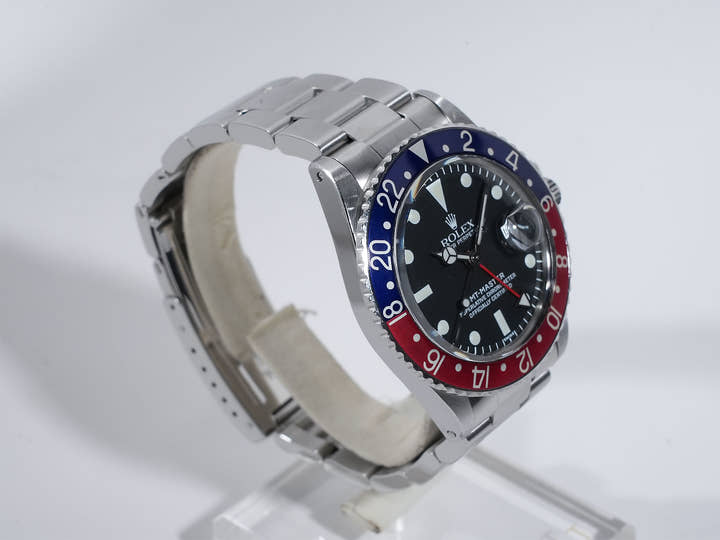 ロレックス GMTマスター Ref.1675 ステンレススチール ブラック文字盤 オイスターブレスレット