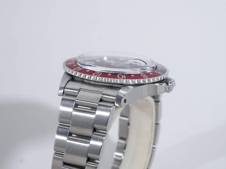 ロレックス GMTマスター Ref.1675 ステンレススチール ブラック文字盤 オイスターブレスレット