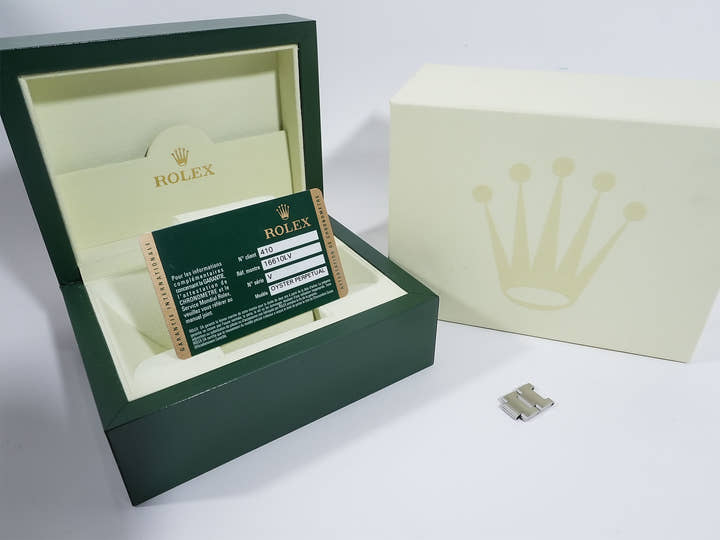 ロレックス サブマリーナー デイト Ref.16610LV ステンレススチール ブラック文字盤