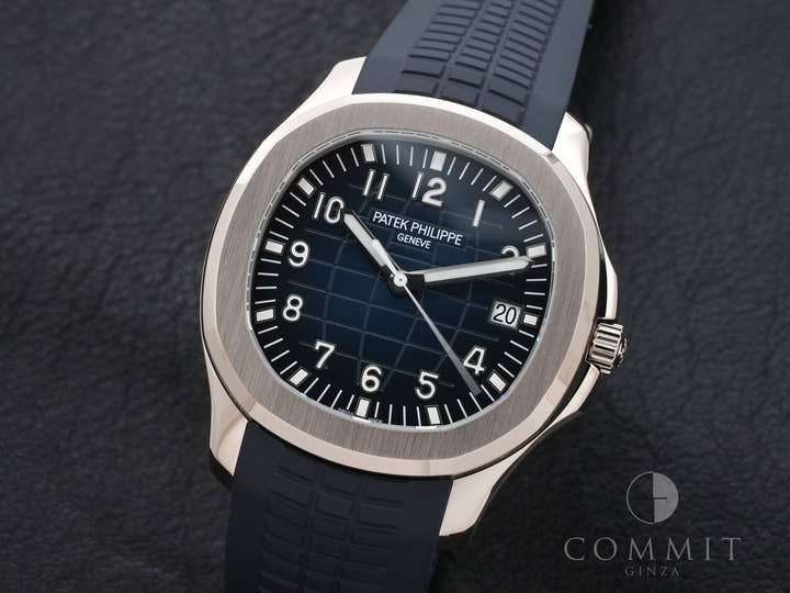 パテックフィリップ アクアノート Ref.5168G-001 ホワイトゴールド ミッドナイトブルー文字盤