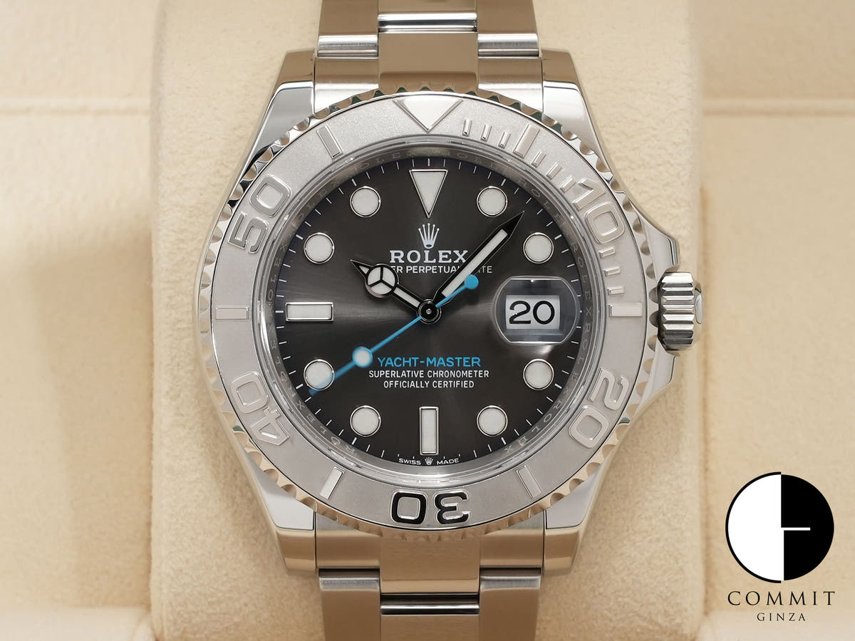 ロレックス ヨットマスター40 Ref.126622 ステンレススチール/プラチナ スレート文字盤