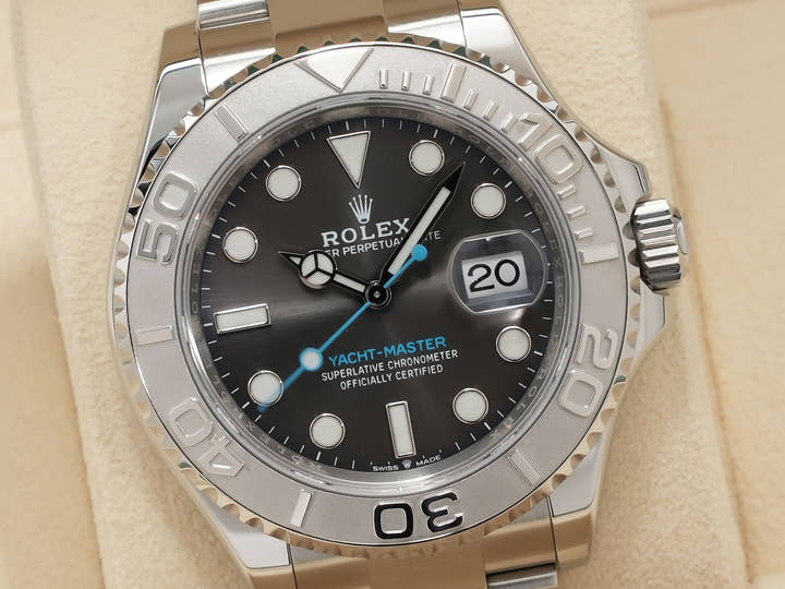 ロレックス ヨットマスター40 Ref.126622 ステンレススチール/プラチナ スレート文字盤