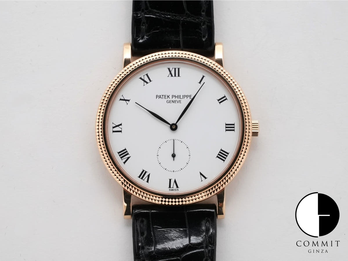 パテックフィリップ カラトラバ Ref.3919R-001 ローズゴールド ホワイト文字盤