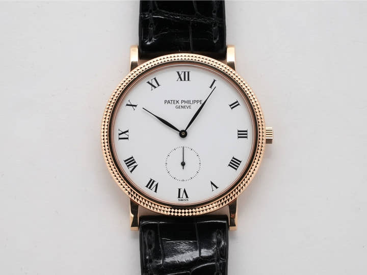 パテックフィリップ カラトラバ Ref.3919R-001 ローズゴールド ホワイト文字盤