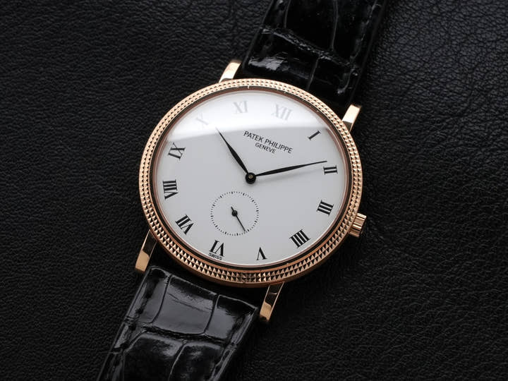 パテックフィリップ カラトラバ Ref.3919R-001 ローズゴールド ホワイト文字盤