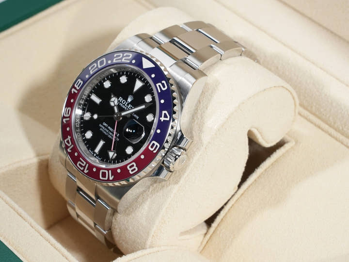 Rolex GMT-Master II Ref. 126710BLRO Stainless Steel Black Dial Oyster Bracelet