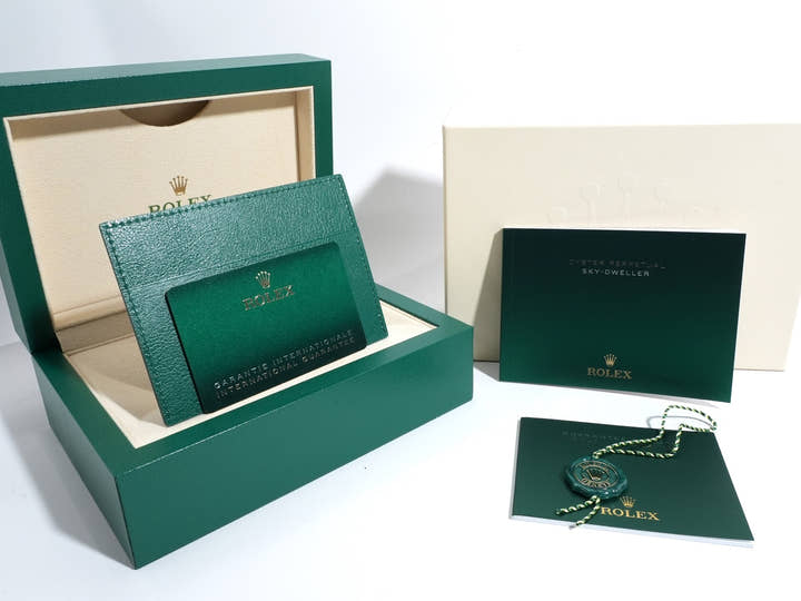 ロレックス スカイドゥエラー Ref.336934 ステンレススチール/ホワイトゴールド ブルー文字盤 オイスターブレスレット