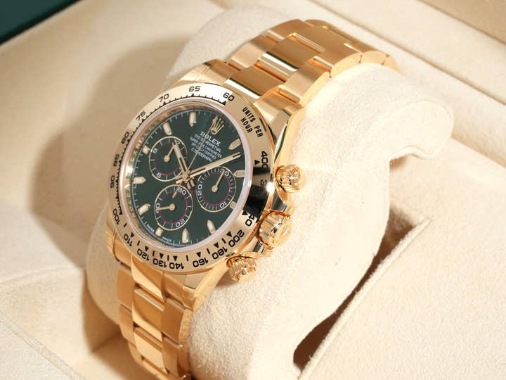Rolex Daytona Ref. 116508 Yellow Gold Green Dial