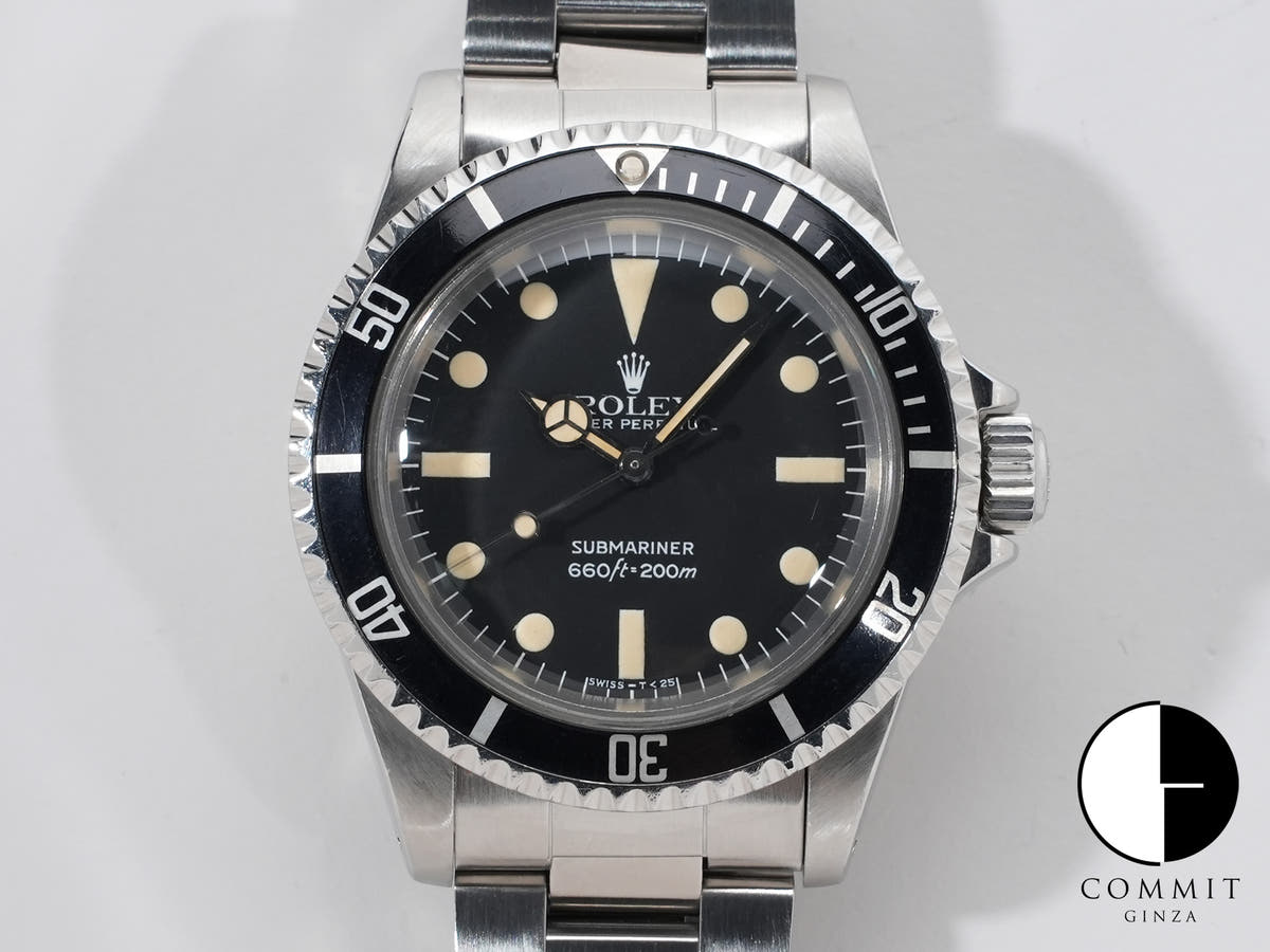 ロレックス サブマリーナー Ref.5513 ステンレススチール ブラック文字盤