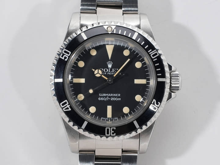 ロレックス サブマリーナー Ref.5513 ステンレススチール ブラック文字盤