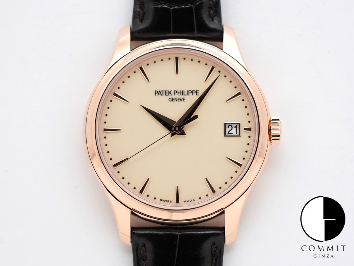 パテックフィリップ カラトラバ Ref.5227R-001 ローズゴールド アイボリー文字盤