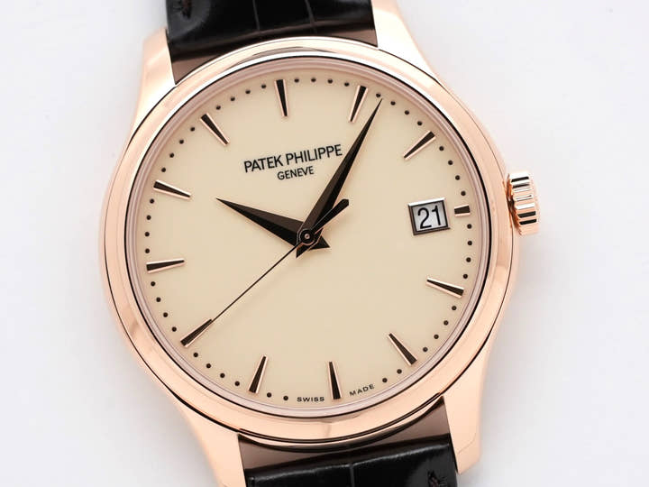 パテックフィリップ カラトラバ Ref.5227R-001 ローズゴールド アイボリー文字盤