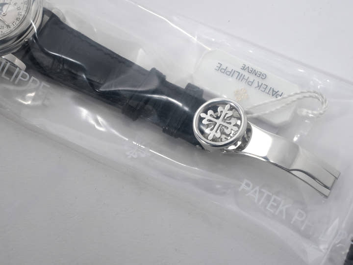 パテックフィリップ パーペチュアルカレンダー スプリットセコンド クロノグラフ Ref.5004P-021 プラチナ シルバー文字盤