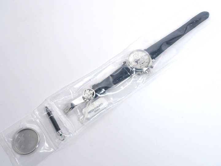 パテックフィリップ パーペチュアルカレンダー スプリットセコンド クロノグラフ Ref.5004P-021 プラチナ シルバー文字盤