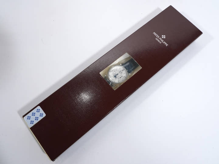 パテックフィリップ パーペチュアルカレンダー スプリットセコンド クロノグラフ Ref.5004P-021 プラチナ シルバー文字盤