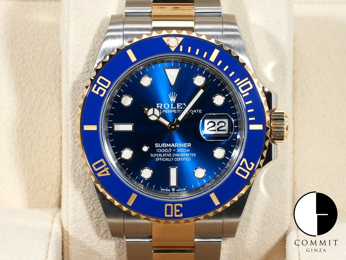 Rolex Submariner Date Ref. 126613LB Stainless Steel/Yellow Gold Blue Dial