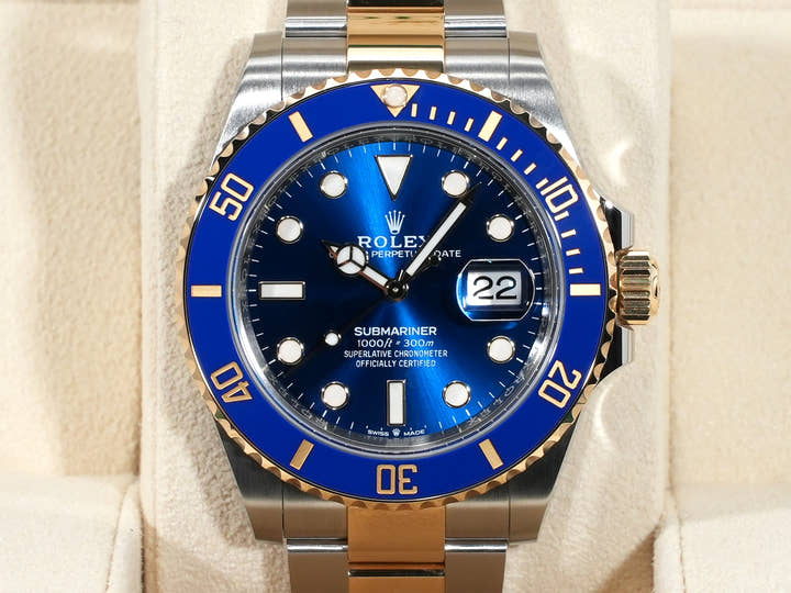 Rolex Submariner Date Ref. 126613LB Stainless Steel/Yellow Gold Blue Dial