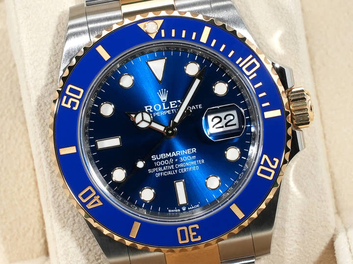 Rolex Submariner Date Ref. 126613LB Stainless Steel/Yellow Gold Blue Dial