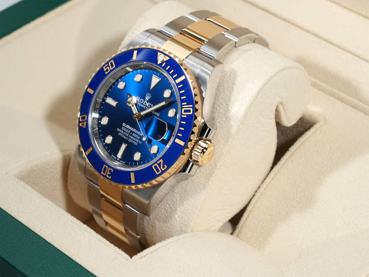 Rolex Submariner Date Ref. 126613LB Stainless Steel/Yellow Gold Blue Dial
