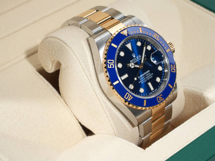 Rolex Submariner Date Ref. 126613LB Stainless Steel/Yellow Gold Blue Dial
