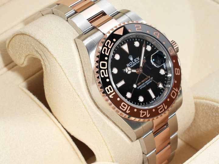 Rolex GMT-Master II Ref. 126711CHNR Stainless Steel/Everose Gold Black Dial