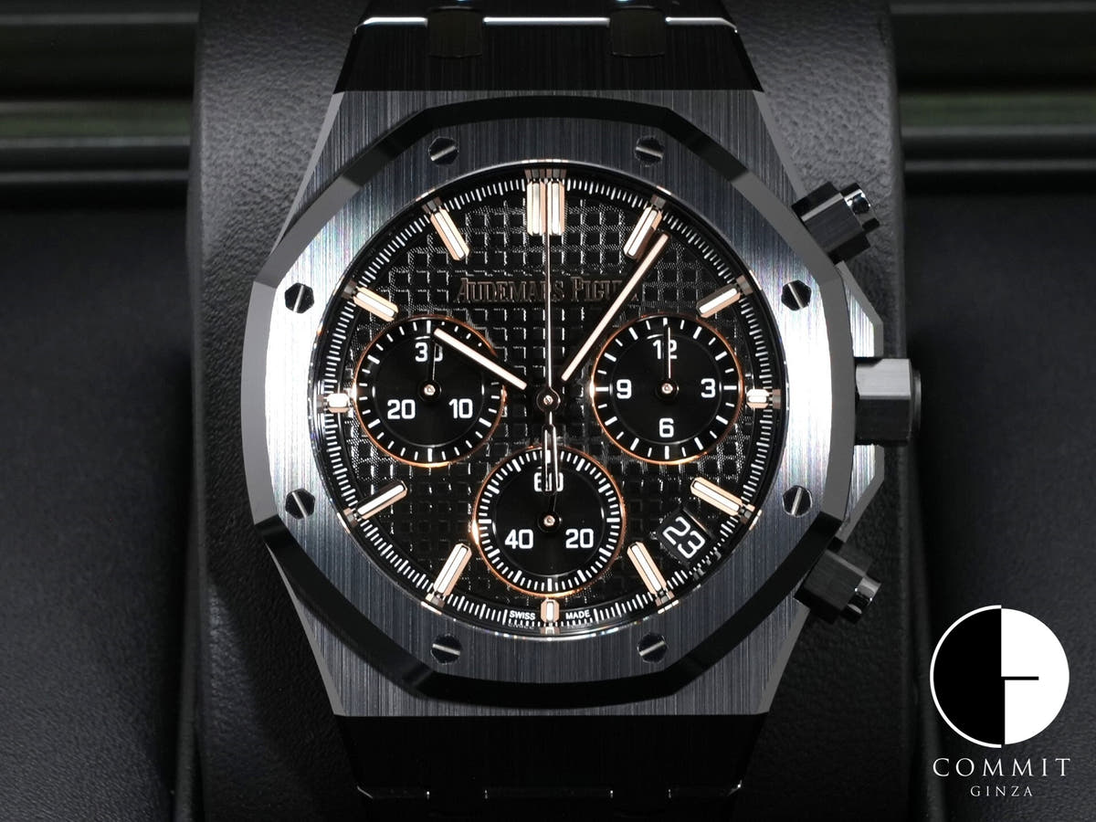 Audemars Piguet Royal Oak Chronograph Ref. 26240CE.OO.1225CE.02 Black Ceramic Black Dial