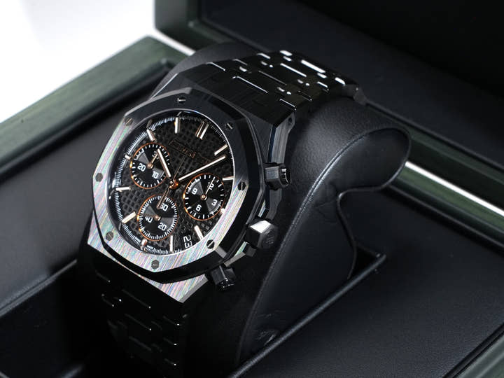 Audemars Piguet Royal Oak Chronograph Ref. 26240CE.OO.1225CE.02 Black Ceramic Black Dial