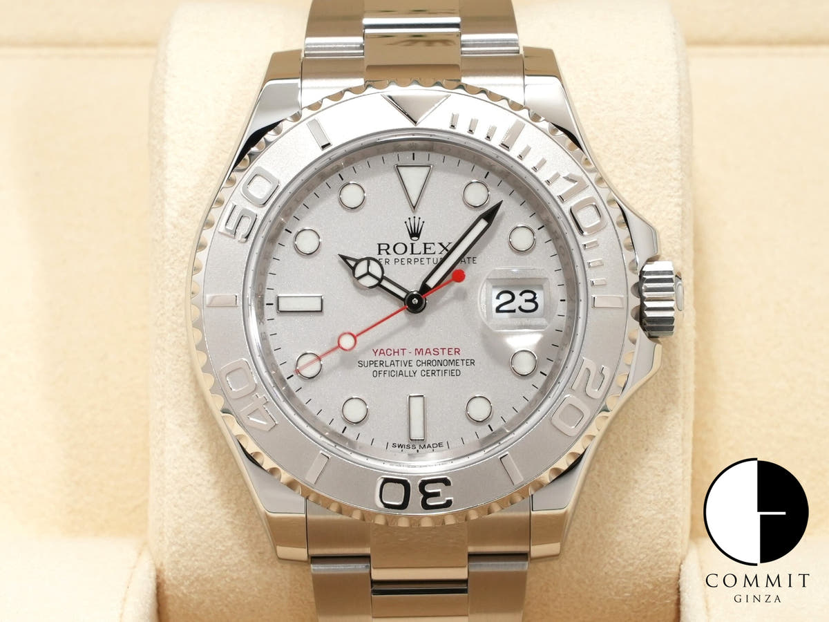 ロレックス ヨットマスター40 Ref.116622 ステンレススチール/プラチナ ロレジウム文字盤