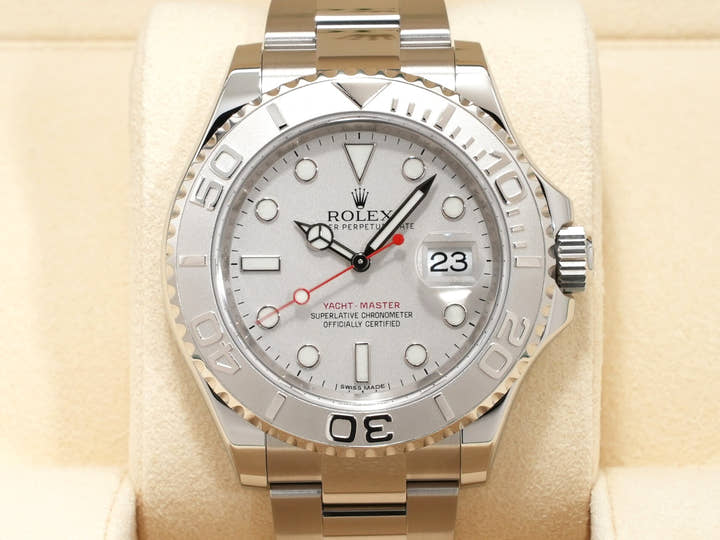 ロレックス ヨットマスター40 Ref.116622 ステンレススチール/プラチナ ロレジウム文字盤