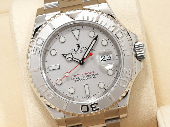 ロレックス ヨットマスター40 Ref.116622 ステンレススチール/プラチナ ロレジウム文字盤