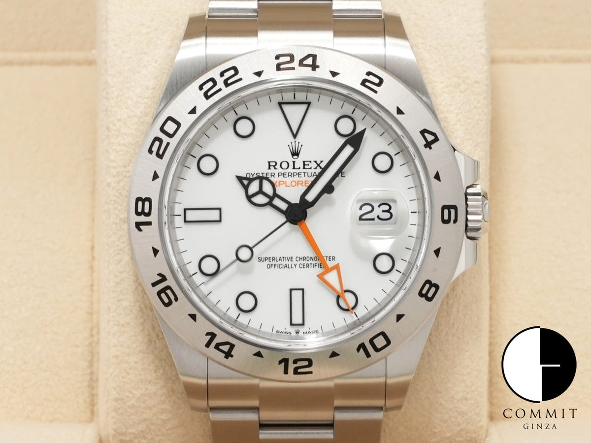 Rolex Explorer II Ref. 226570 Stainless Steel White Dial