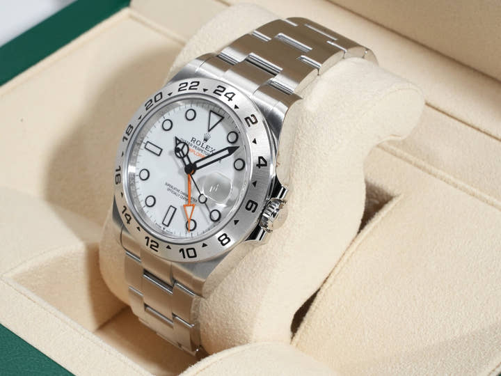 Rolex Explorer II Ref. 226570 Stainless Steel White Dial
