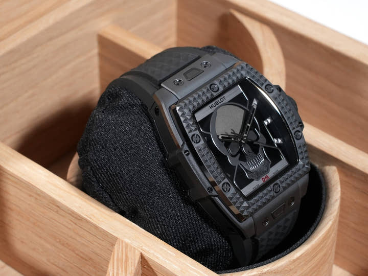 ウブロ スピリット オブ ビッグバン デペッシュ モード Ref.646.CI.0110.RX.DPM24 ブラック文字盤 未使用 vctb96ca