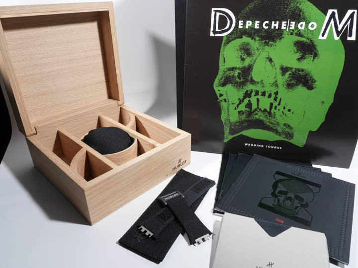 ウブロ スピリット オブ ビッグバン デペッシュ モード Ref.646.CI.0110.RX.DPM24 ブラック文字盤 未使用 vctb96ca