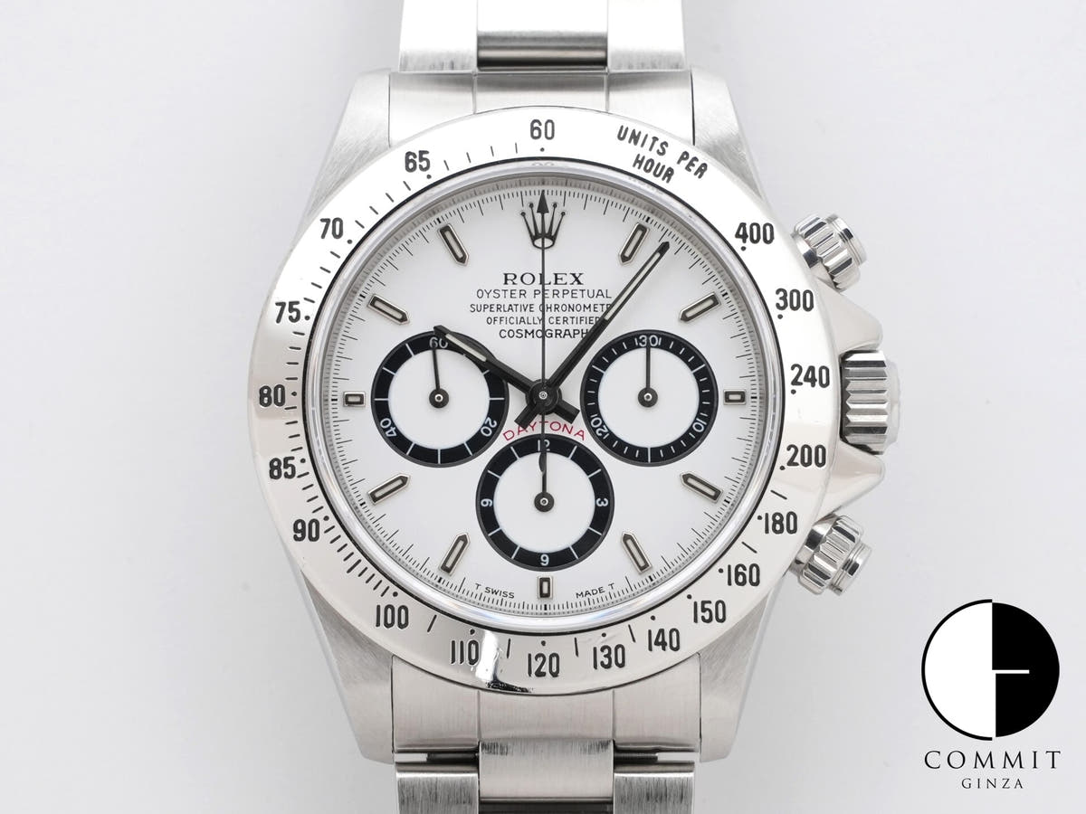 ロレックス デイトナ エルプリメロ Ref.16520 ステンレススチール ホワイト文字盤