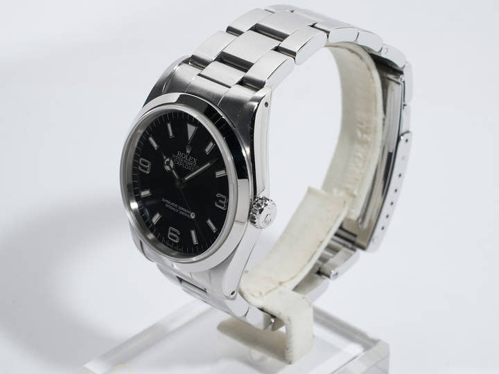 ロレックス エクスプローラーI Ref.14270 ステンレススチール ブラック文字盤