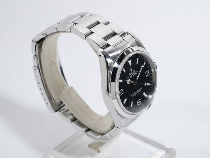 ロレックス エクスプローラーI Ref.14270 ステンレススチール ブラック文字盤