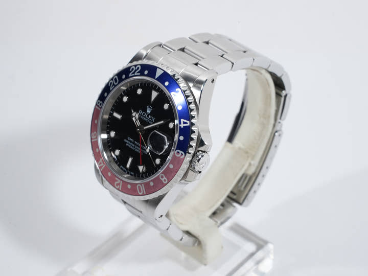 ロレックス GMTマスター Ref.16700 ステンレススチール ブラック文字盤 オイスターブレスレット 中古 euvz7h76