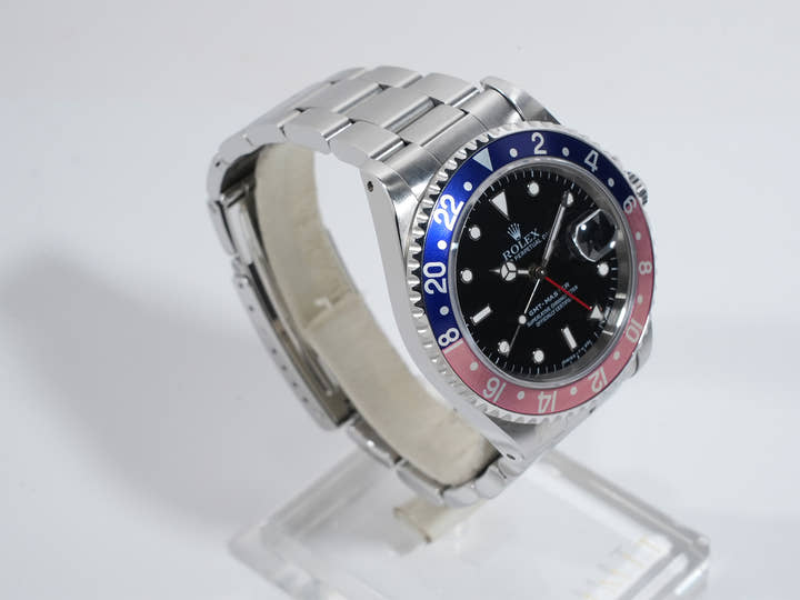 ロレックス GMTマスター Ref.16700 ステンレススチール ブラック文字盤 オイスターブレスレット 中古 euvz7h76