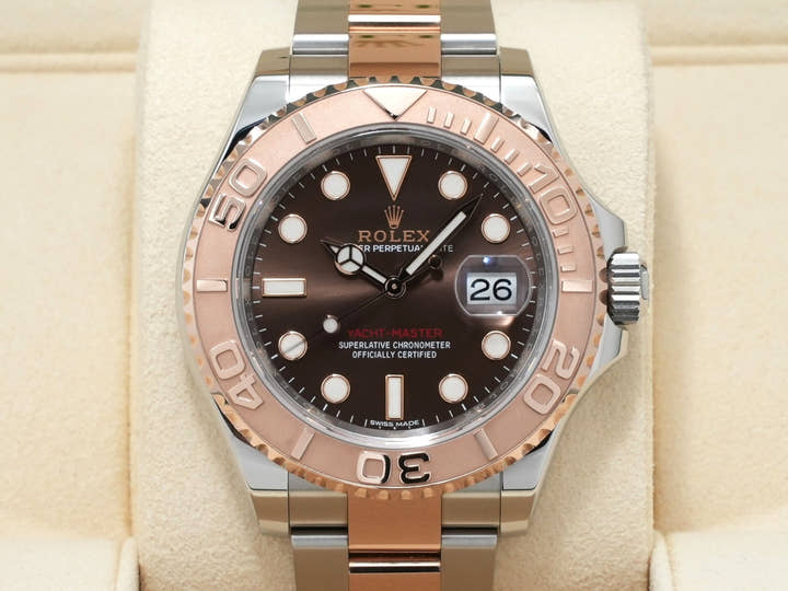 ロレックス ヨットマスター40 Ref.116621 ステンレススチール/エバーローズゴールド チョコレート文字盤