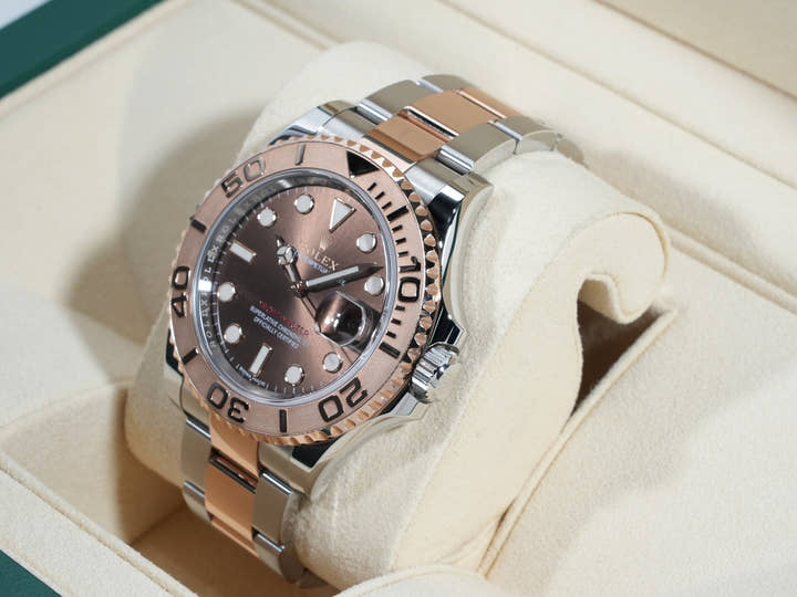 ロレックス ヨットマスター40 Ref.116621 ステンレススチール/エバーローズゴールド チョコレート文字盤