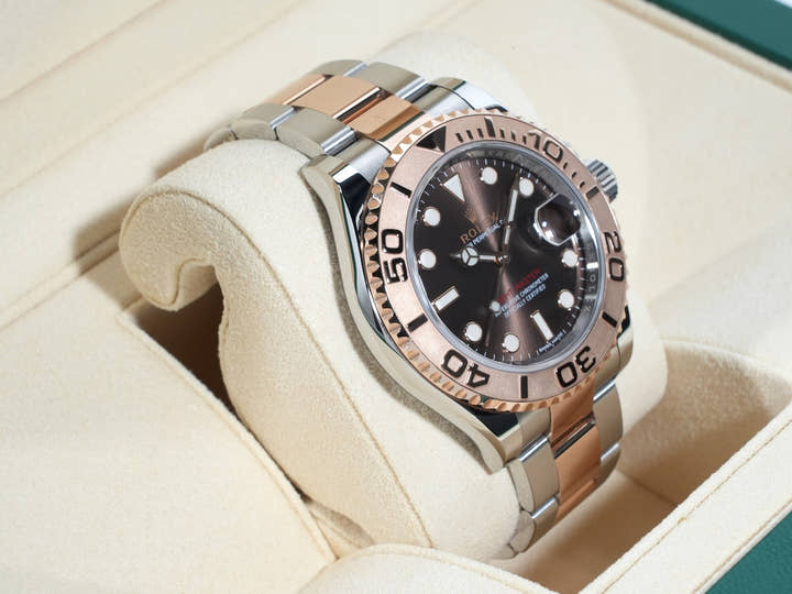 ロレックス ヨットマスター40 Ref.116621 ステンレススチール/エバーローズゴールド チョコレート文字盤