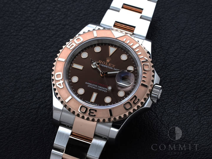 ロレックス ヨットマスター40 Ref.116621 ステンレススチール/エバーローズゴールド チョコレート文字盤