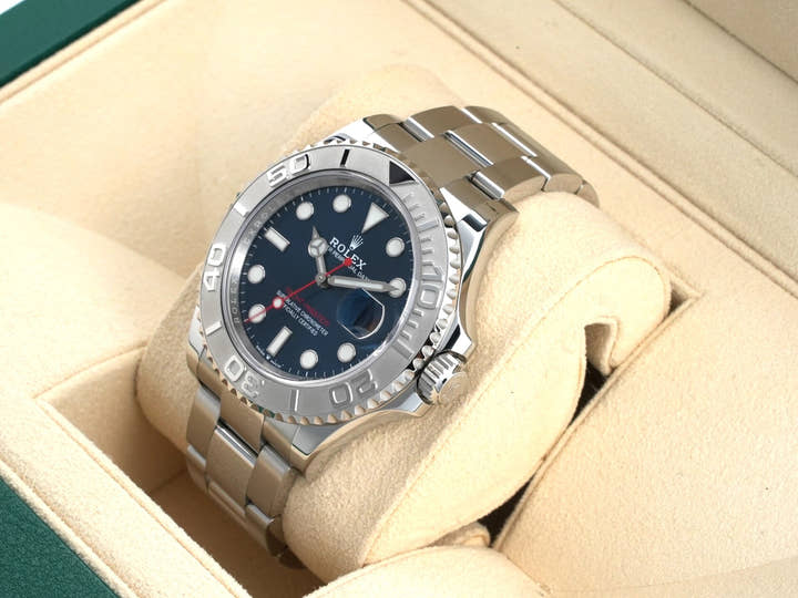 ロレックス ヨットマスター40 Ref.126622 ステンレススチール/プラチナ ブライトブルー文字盤