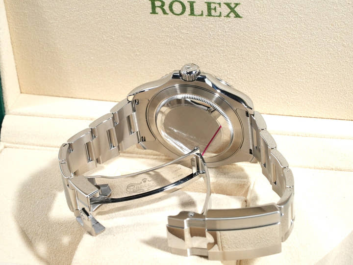 ロレックス ヨットマスター40 Ref.126622 ステンレススチール/プラチナ ブライトブルー文字盤