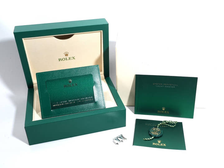 ロレックス ヨットマスター40 Ref.126622 ステンレススチール/プラチナ ブライトブルー文字盤