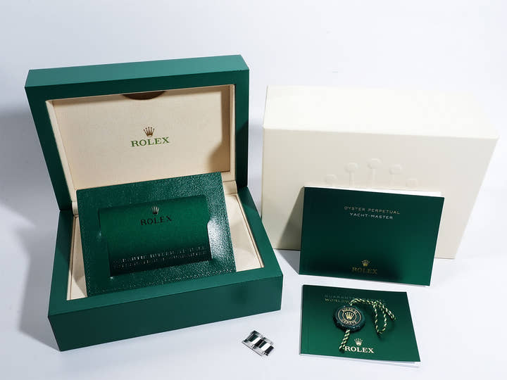 ロレックス ヨットマスター37 Ref.268622 ステンレススチール/プラチナ スレート文字盤