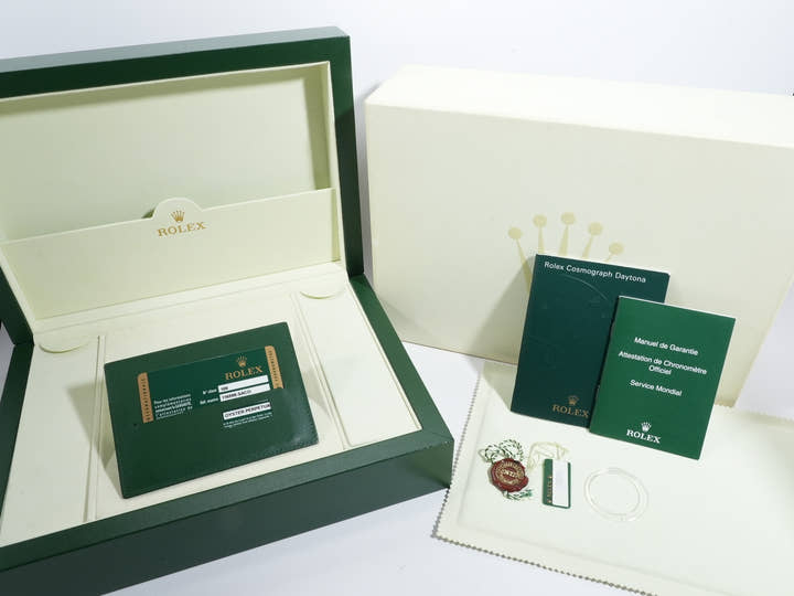 ロレックス デイトナ Ref.116598SACO イエローゴールド レパードx8Pダイヤ文字盤